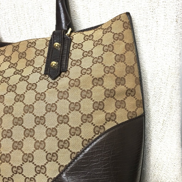 Authentic Gucci Horsebit tote bag - Picture 7 of 15